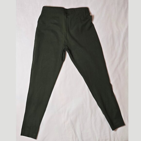 Banana Republic High-Rise Skinny Ponte Pants – Dark Green – Petite M - Picture 2 of 4